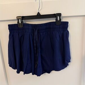 Liberty Dark Blue Women's Athletic Shorts